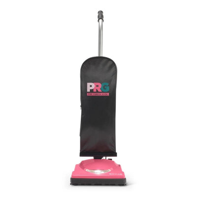 Riccar SupraLite R10E.PRG Pink Ribbon Good Upright Vacuum in pink