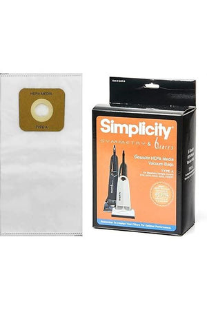 S20EZM HEPA Media Bags 6 Pk - Simplicity