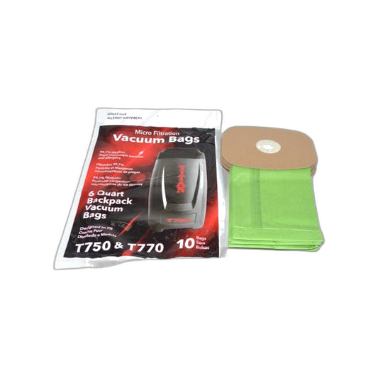 Titan Vacuum Bags - T750, T770 Backpack, 10-Pack