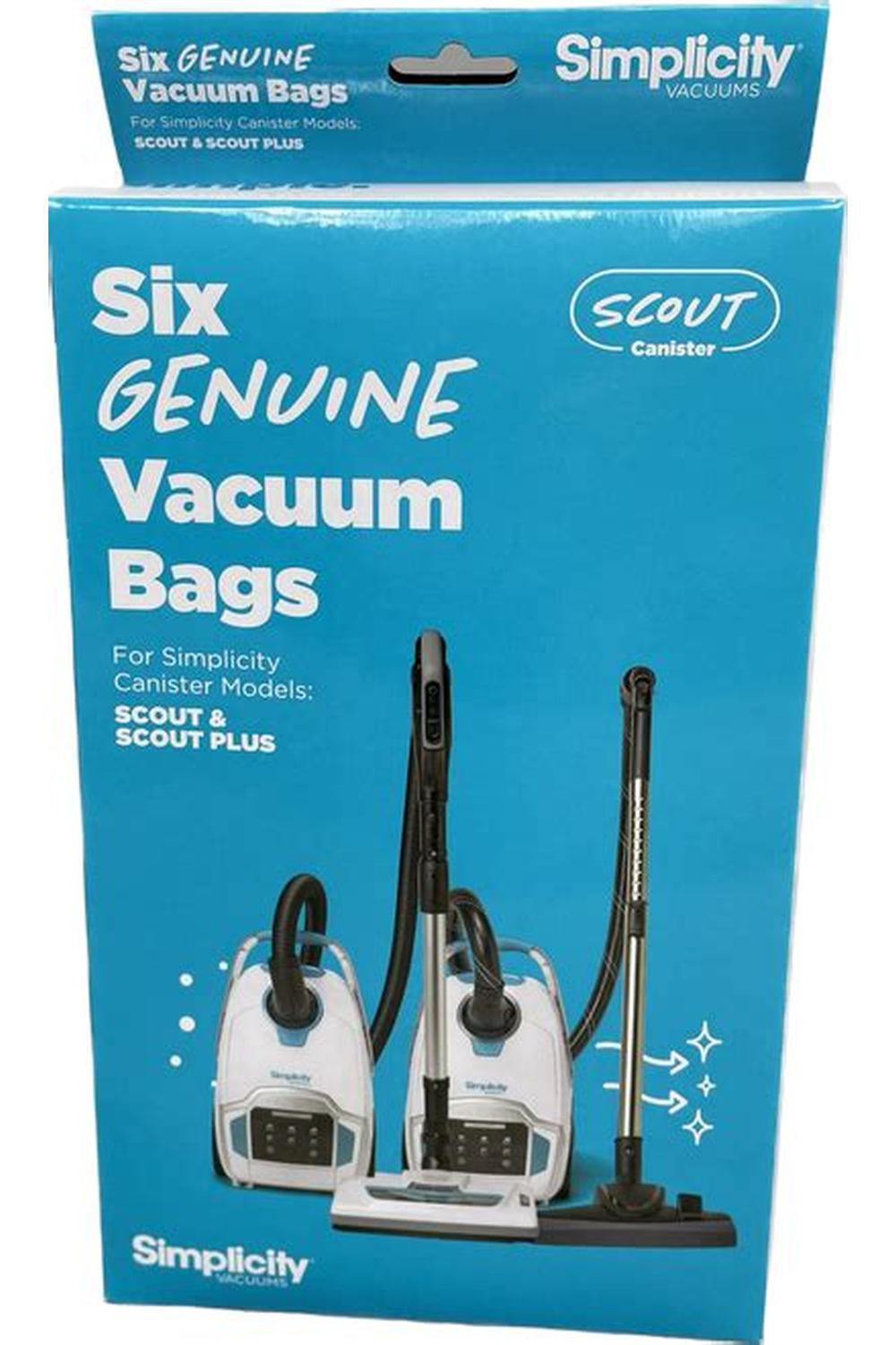 Scout/Scout Plus HEPA Bags 6 Pk - Image 2