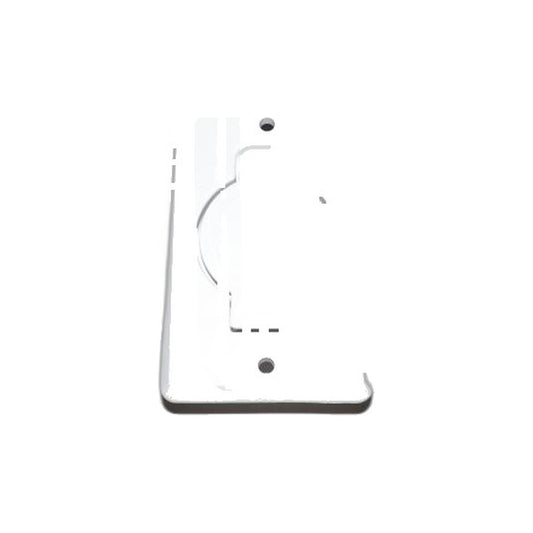 Plastiflex Inlet Valve with Round Door - White