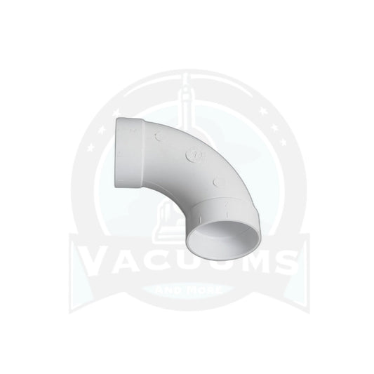 90-Degree Sweep Elbow - Plastiflex Central Vacuum - Plastiflex