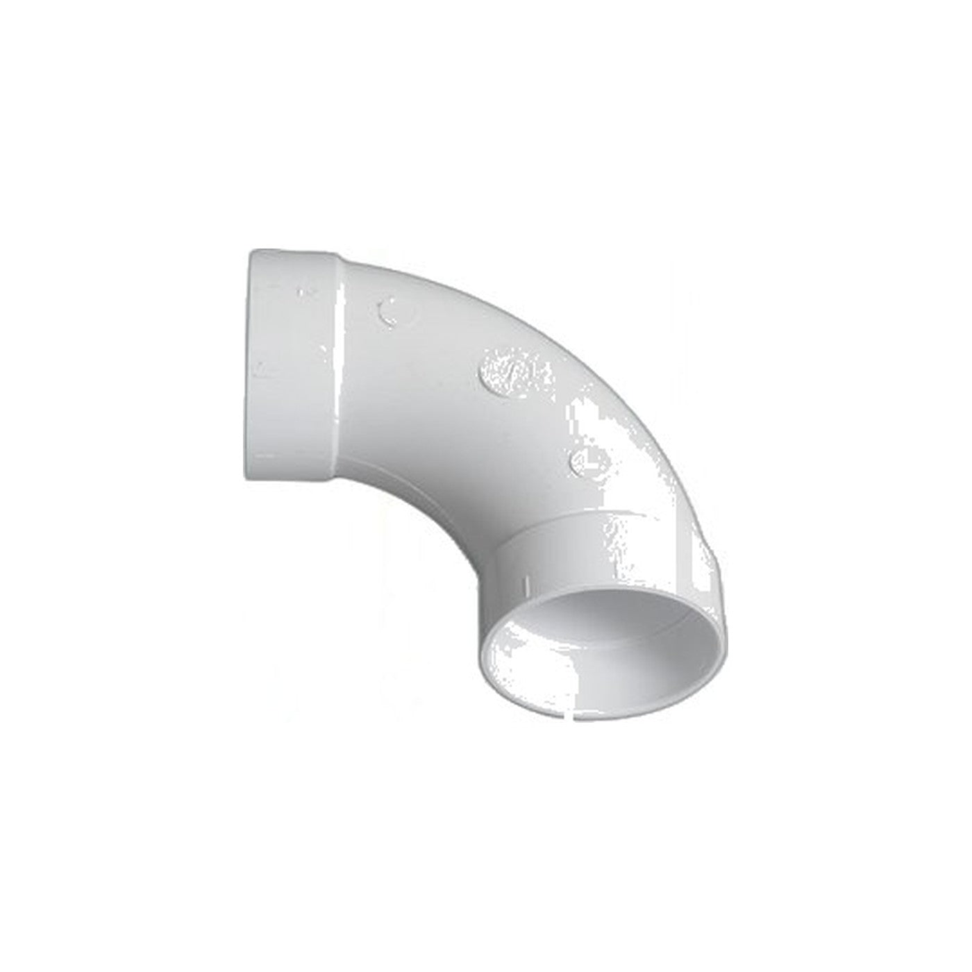 90-Degree Sweep Elbow - Plastiflex Central Vacuum