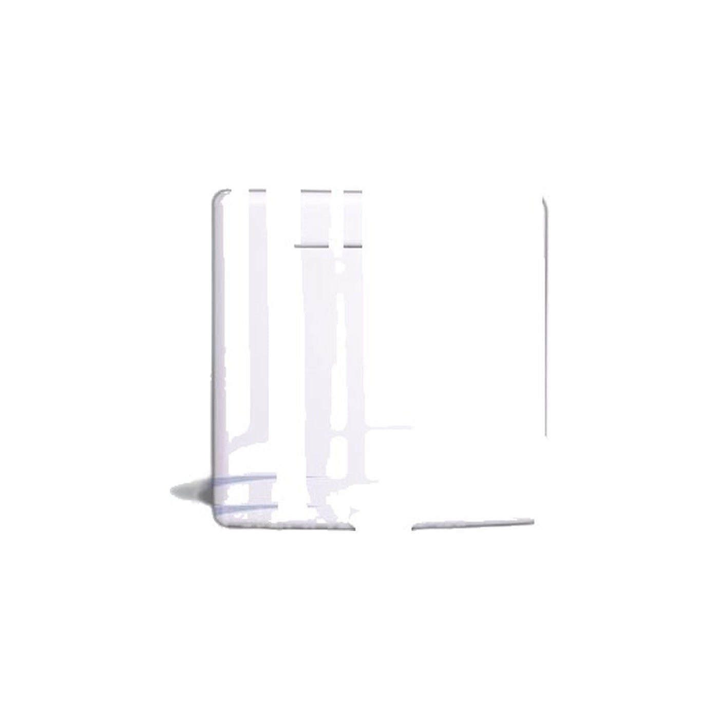 Plastiflex CV-VEX-S Inlet Valve and Cover - White, Square Face