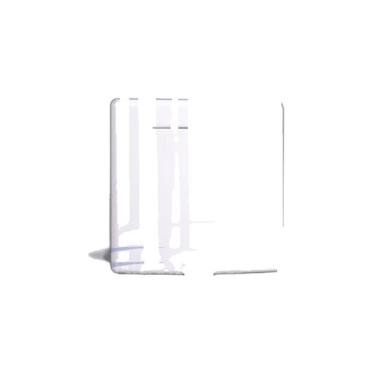 Plastiflex CV-VEX-S Inlet Valve and Cover - White, Square Face