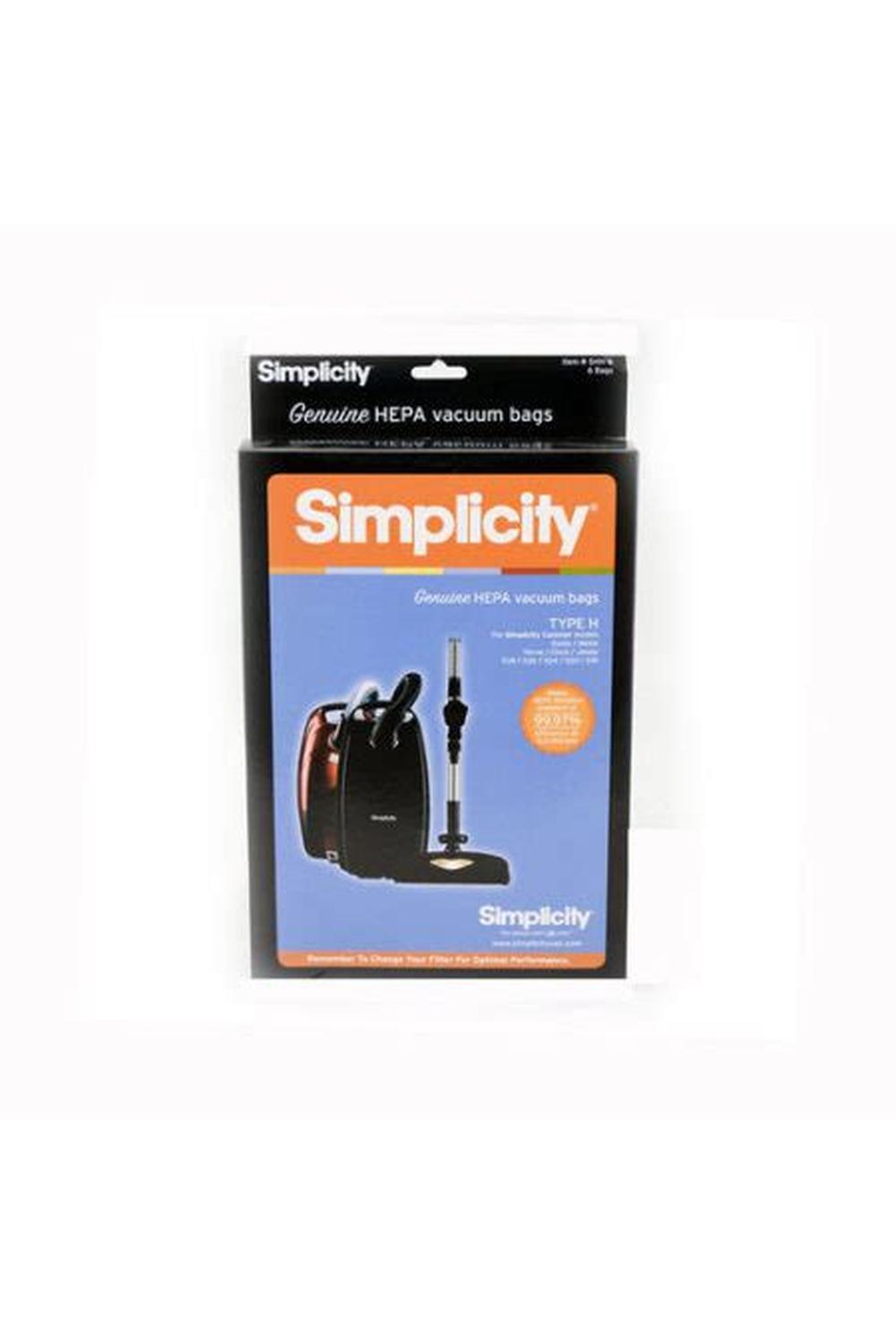 Jill HEPA Bags 6 Pk - Simplicity
