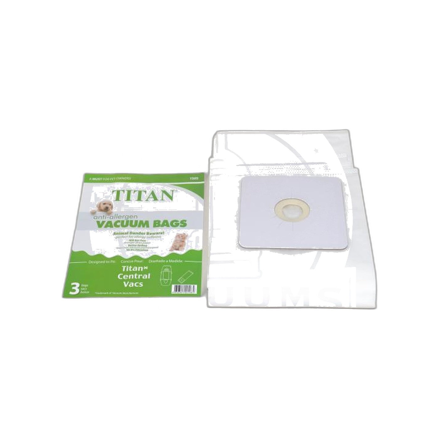 Titan Vacuum Bags - TCS5702, 3-Pack