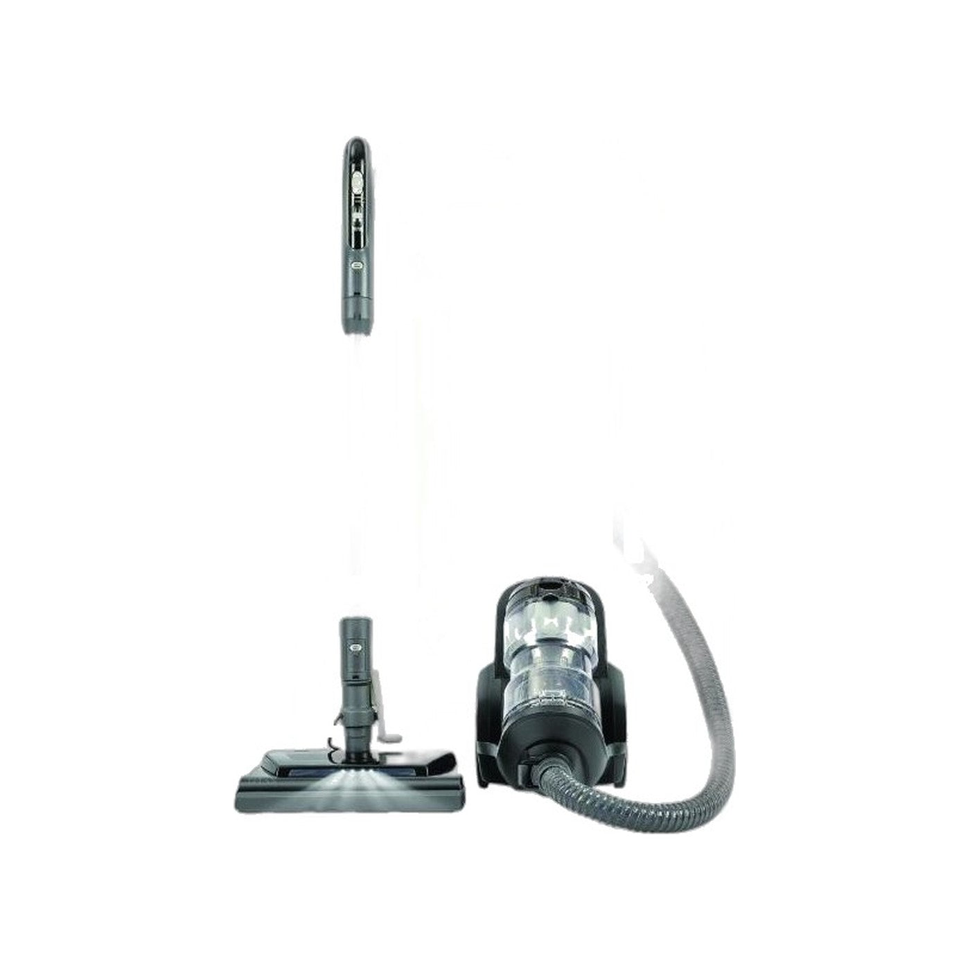 Titan T8000 Bagless Canister with Power Nozzle - Black
