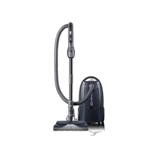 Titan T9400 Canister Vacuum with Power Nozzle - 12 Amp, HEPA, Metallic Blue