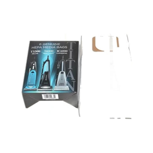 Titan HEPA Vacuum Bags - T3000, T3200, T4000 Series, 6-Pack