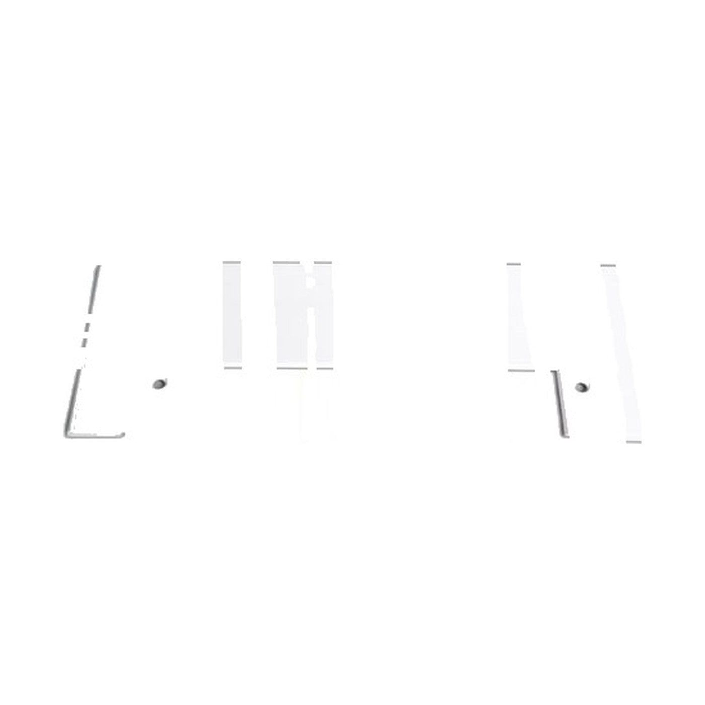 Trim Plate - White, Plasti-Flex Vacuum Pan