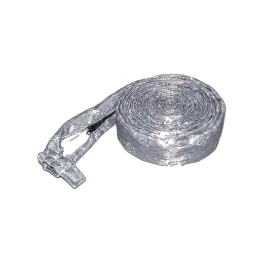 Zipper Hose Sock - Plastiflex, 35 ft, Gray