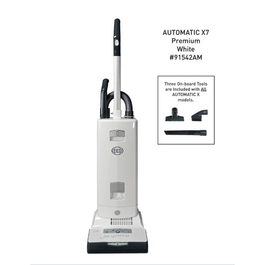AUTOMATIC X7 Premium, with Brush-mode Button and headlight (white) - SEBO
