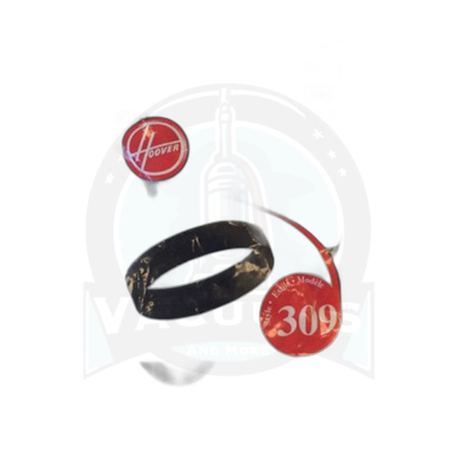 Hoover Flat Belt 2-Pack for SH40040/SH40060 & S3825 Uprights