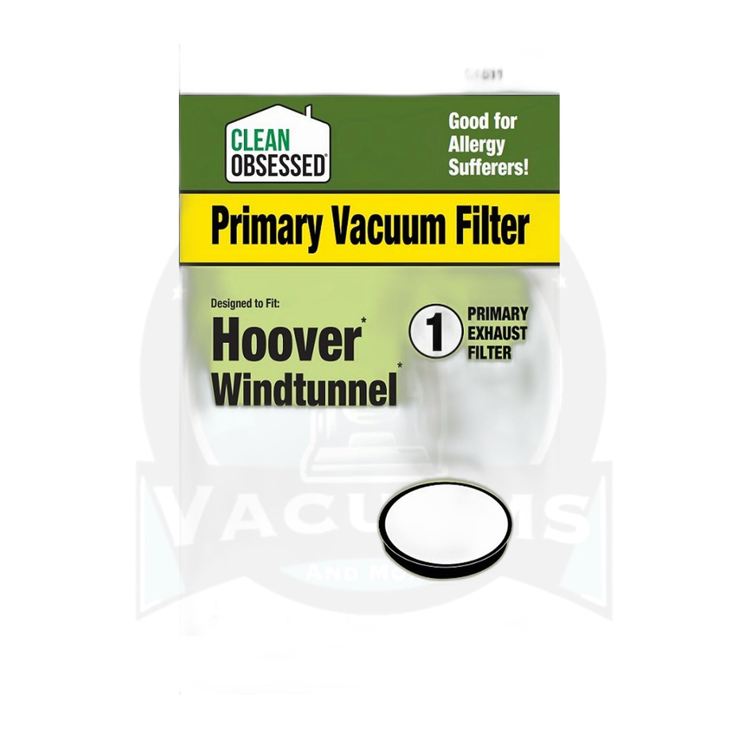 Hoover WindTunnel Primary Exhaust Filter (303903001) WT Max Elite Rewind