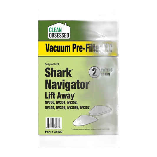 Foam & Felt Pre-Filter Set for Shark Navigator Lift-Away NV350 Series