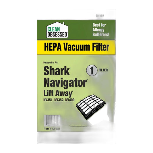 HEPA Filter for Shark Navigator Lift-Away NV350 NV360 NV370 NV400
