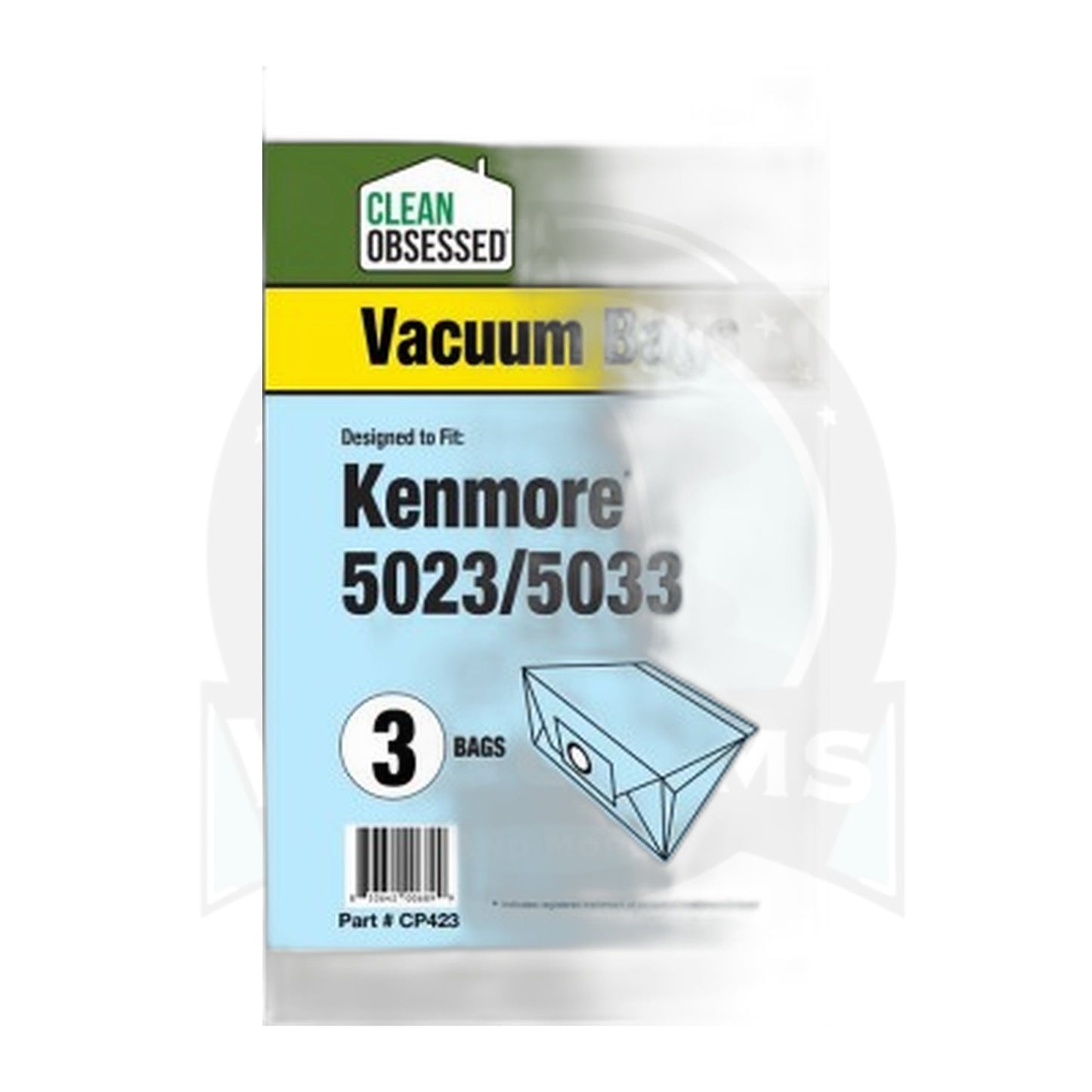 Clean Obsessed Kenmore 5023 & 5033 Micro Vacuum Bags, 3-Pack