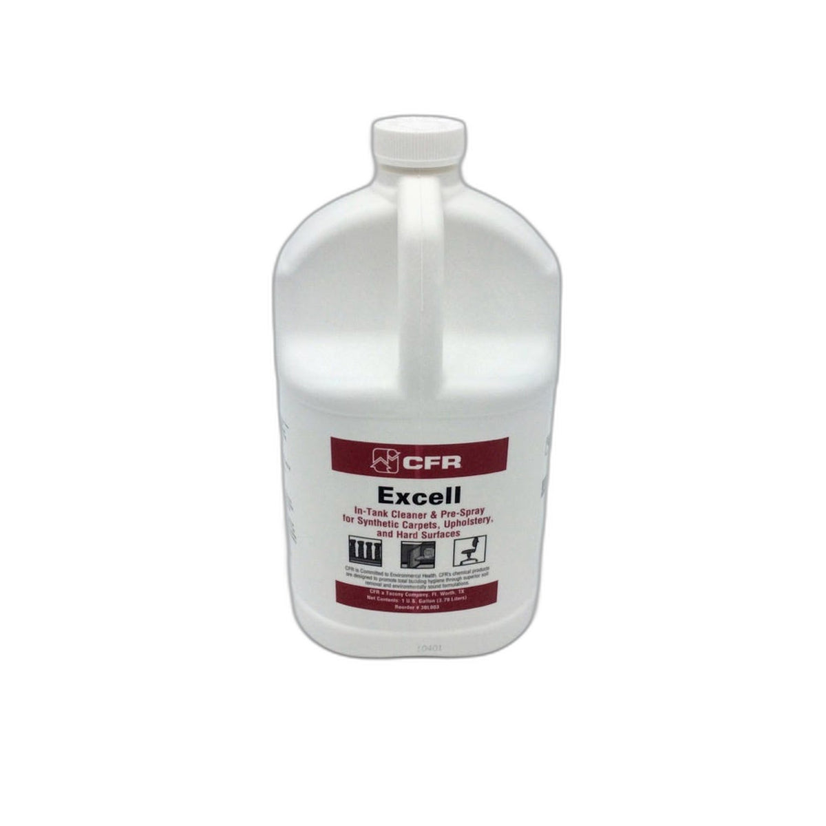 CFR Excell Carpet Cleaning Solution, Case of 4 Gallons