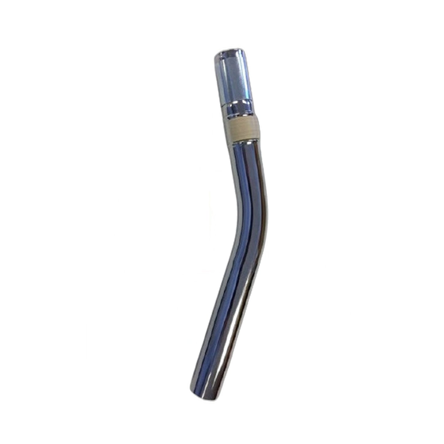13" Button-Lock Metal Curved Wand End with Swivel & AFR