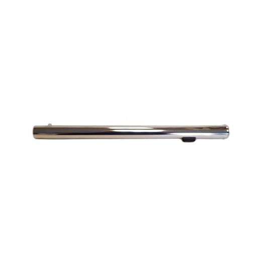19" Chrome Steel Button-Lock Wand with Cord Channel