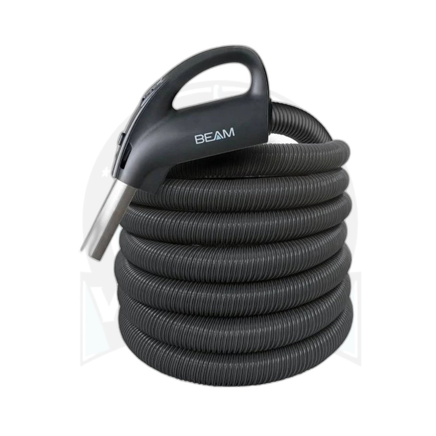 Beam 2024 Trovac Dual-Voltage 35 ft Pigtail Central Vac Hose, 1-3/8"