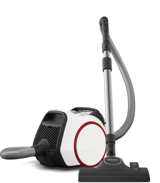 Miele Boost CX1 Pure Suction Bagless Canister Vacuum – Lotus White