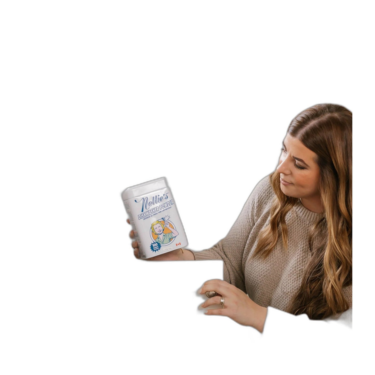 Nellie's Dishwasher Powder Bucket, 1,100 Scoops