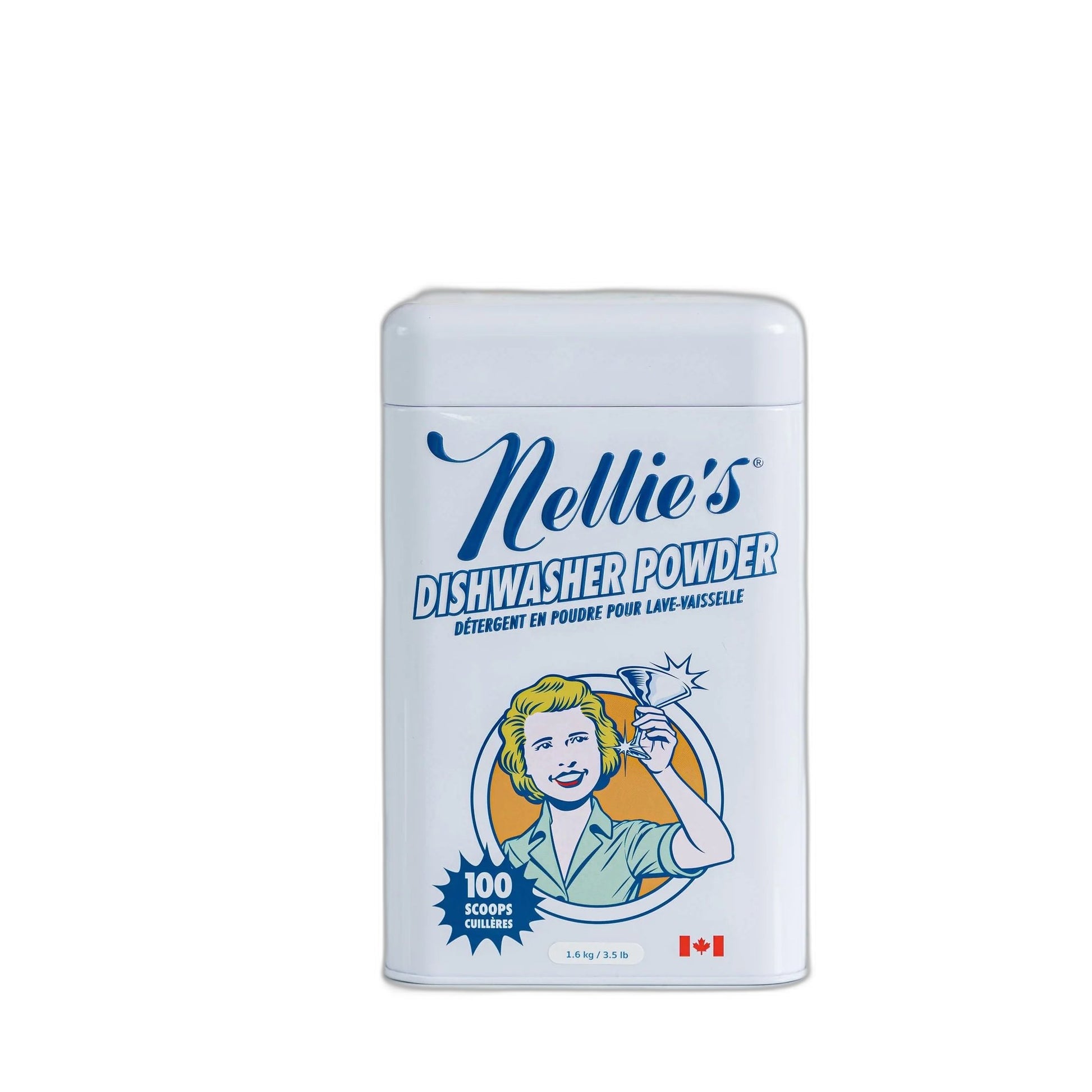 Nellie's Dishwasher Powder Pouch, 50 Loads