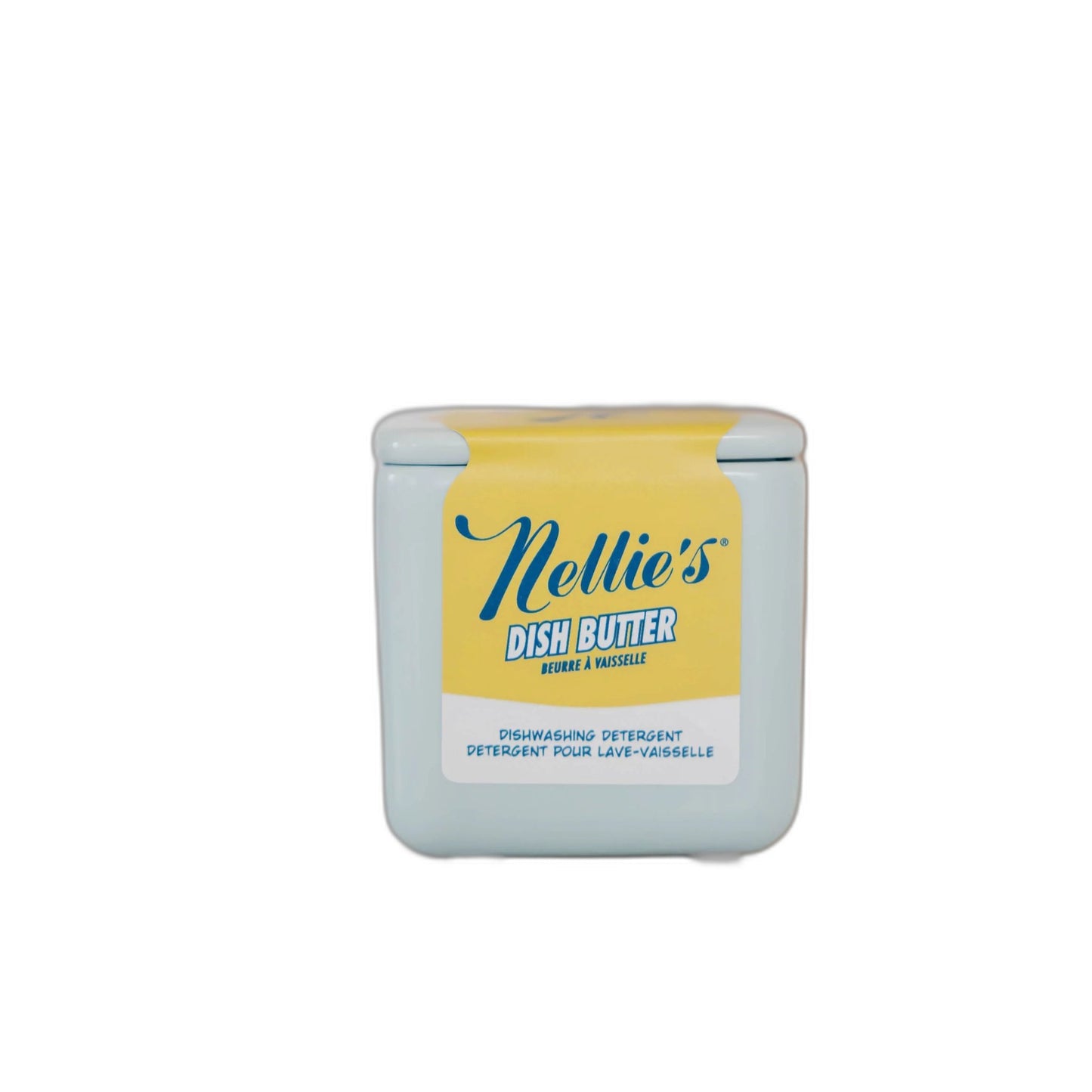 Nellie's Dish Butter, White Ceramic Dish