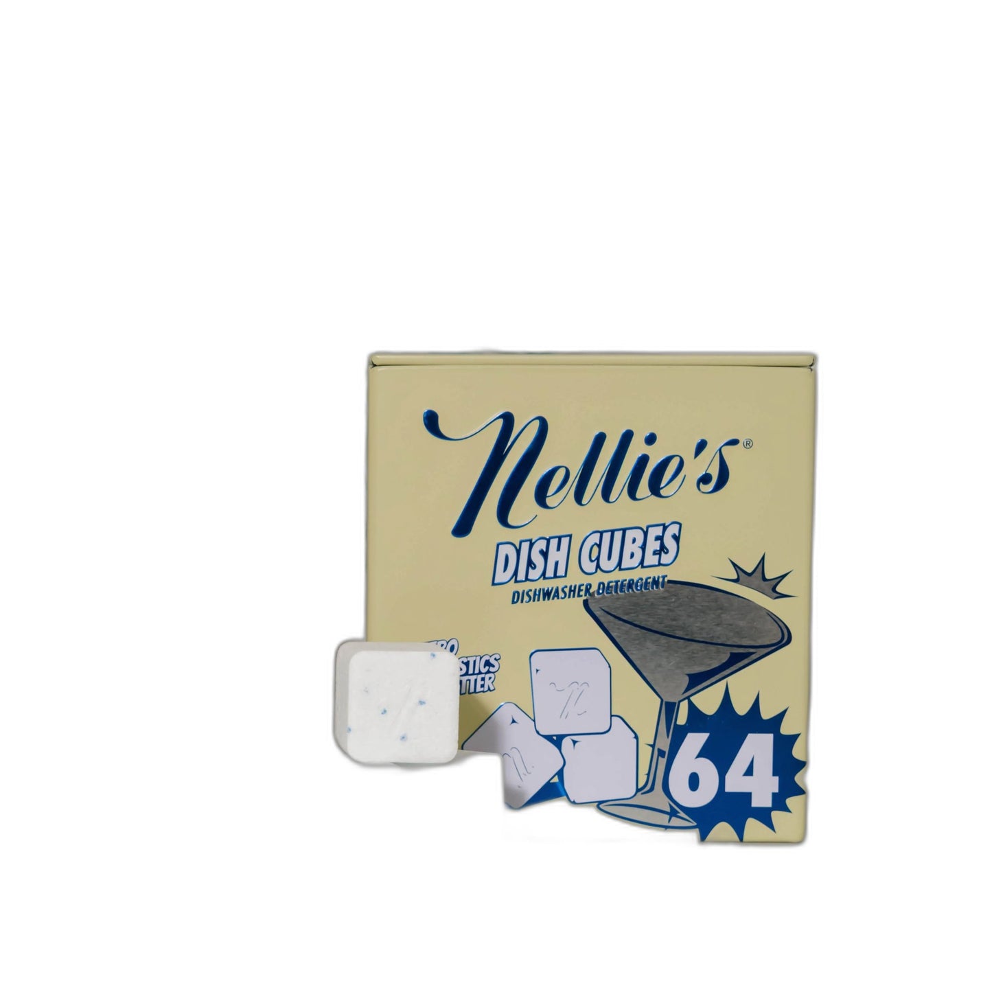 Nellie's Dishwasher Cubes, 16 Count