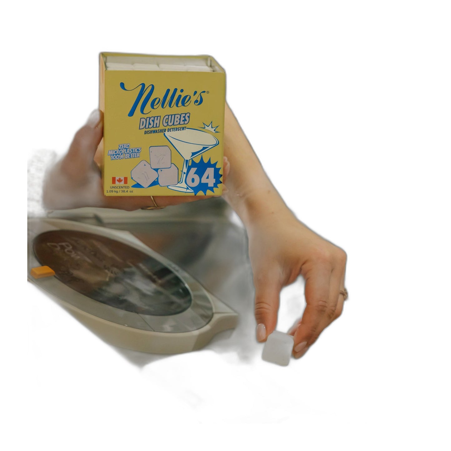 Nellie's Dishwasher Cubes, 16 Count