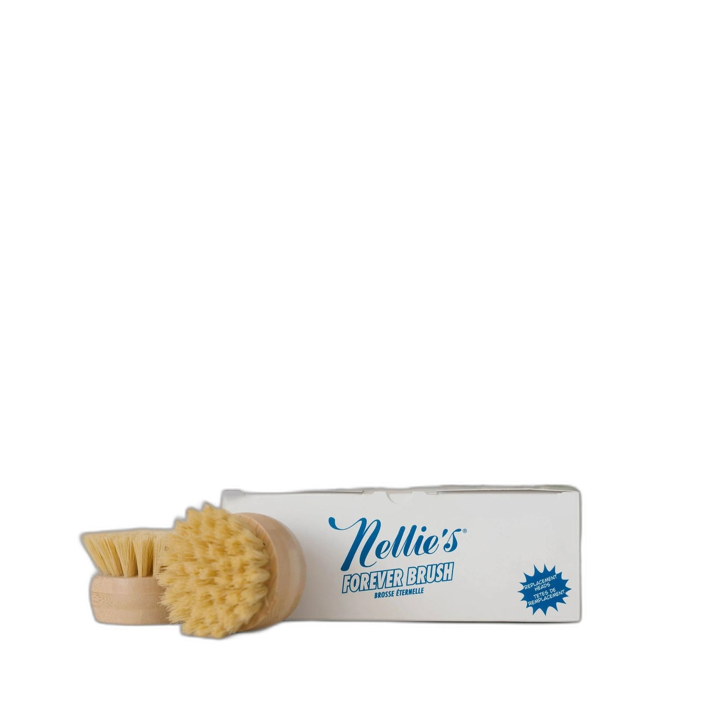 Nellie's Forever Brush Replacement Heads, 3 Pack