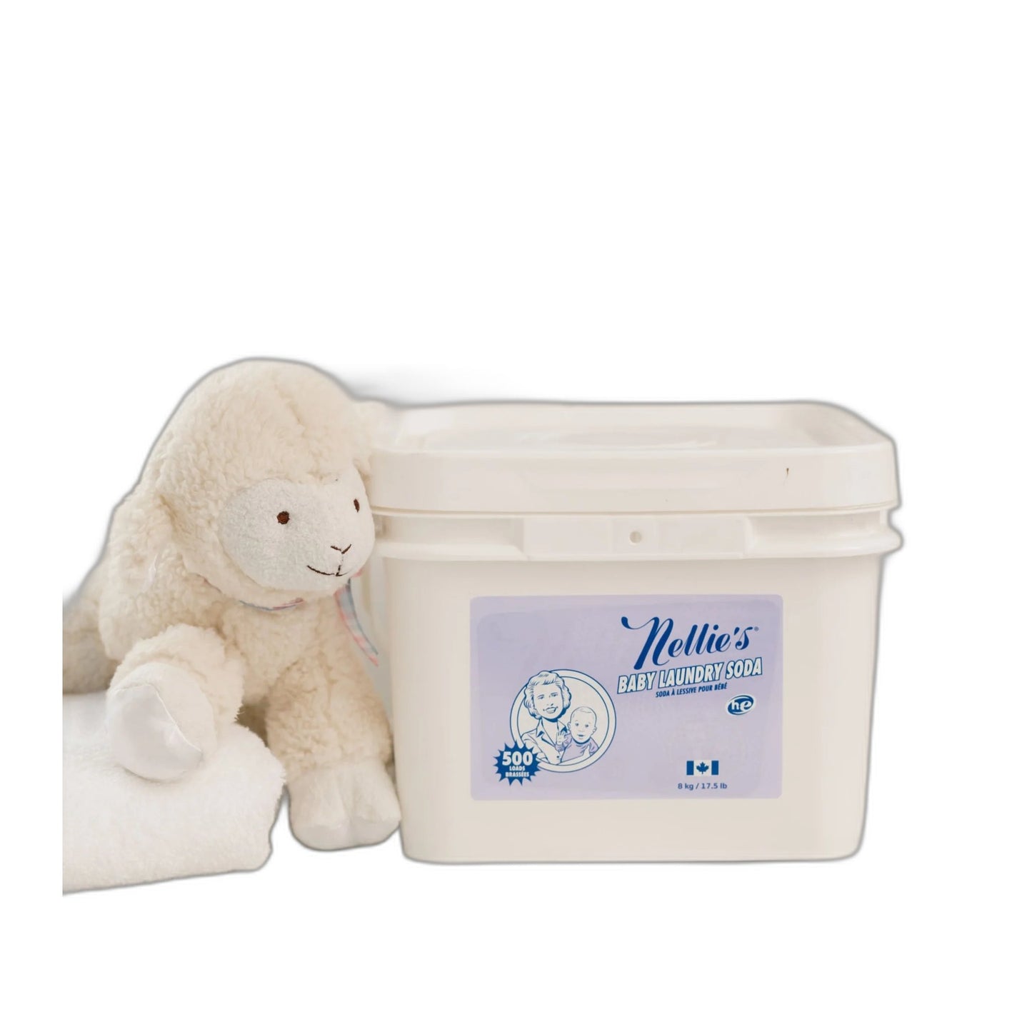 Nellie's Baby Laundry Soda Pouch, 50 Loads