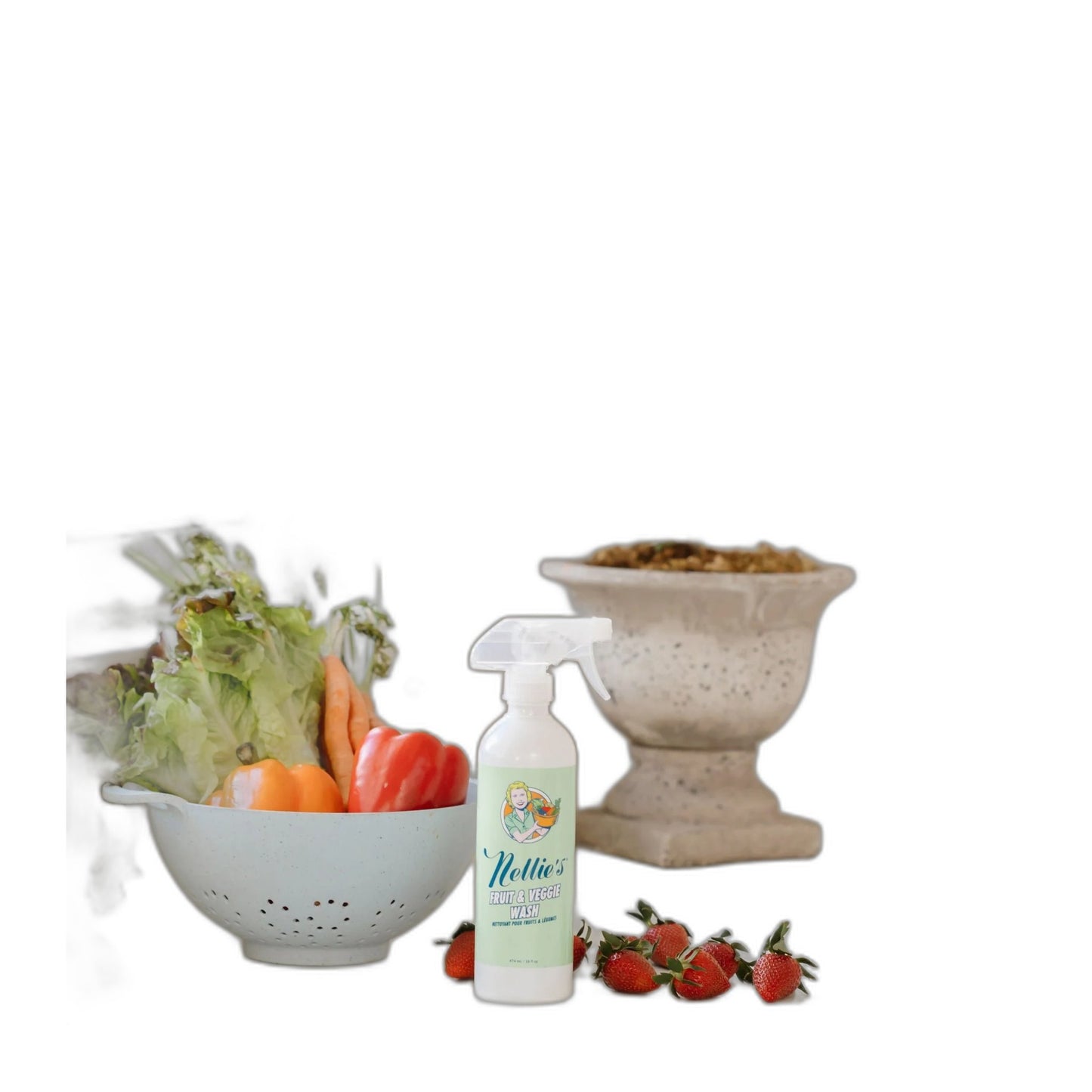 Nellie's Fruit & Veggie Wash 474 ml