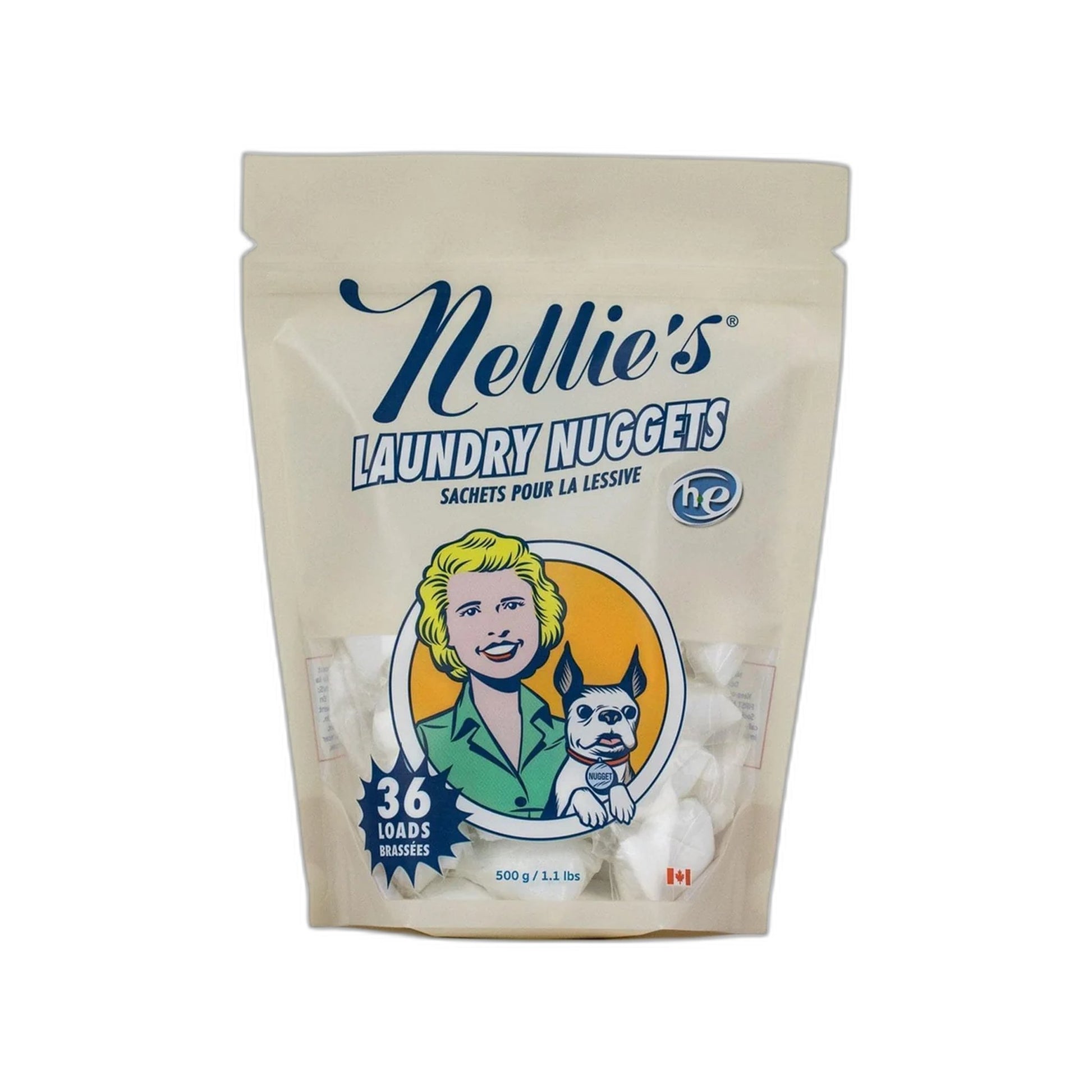 Nellie's Laundry Nuggets Pouch, 36 Loads