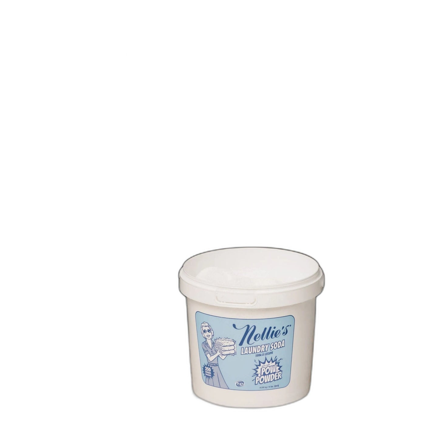 Nellie's Laundry Soda with POW Powder, 250 Loads