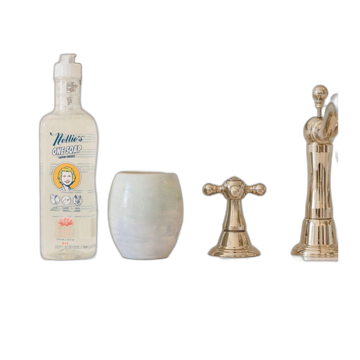 Nellie's One Soap, Fragrance Free 570 ml