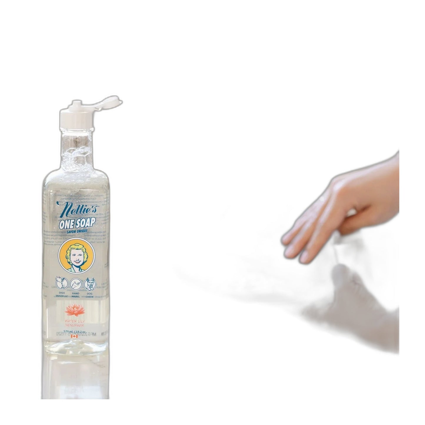 Nellie's One Soap, Peppermint 570 ml