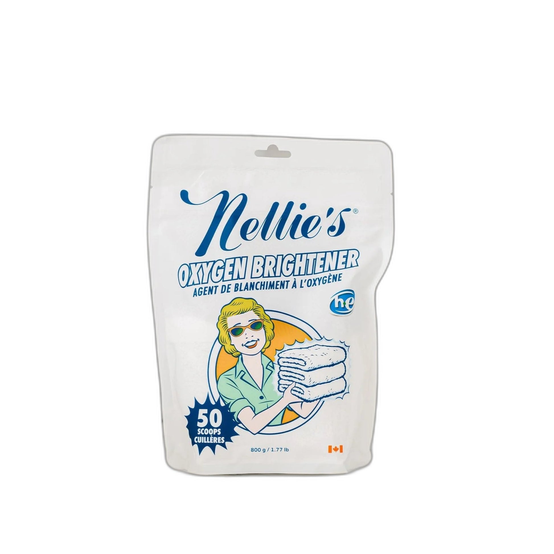 Nellie's Oxygen Brightener Tin, 100 Scoops