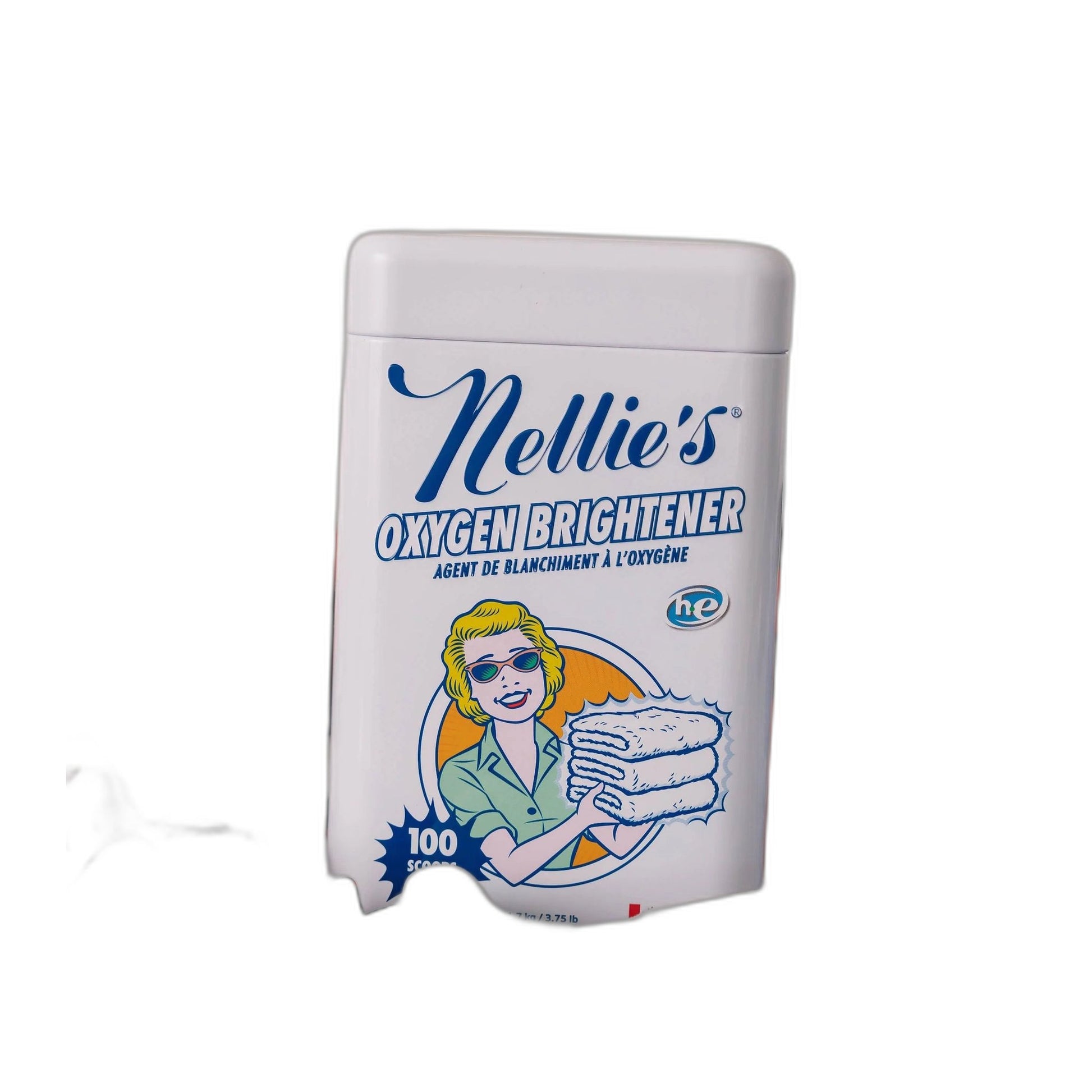Nellie's Oxygen Brightener Tin, 100 Scoops