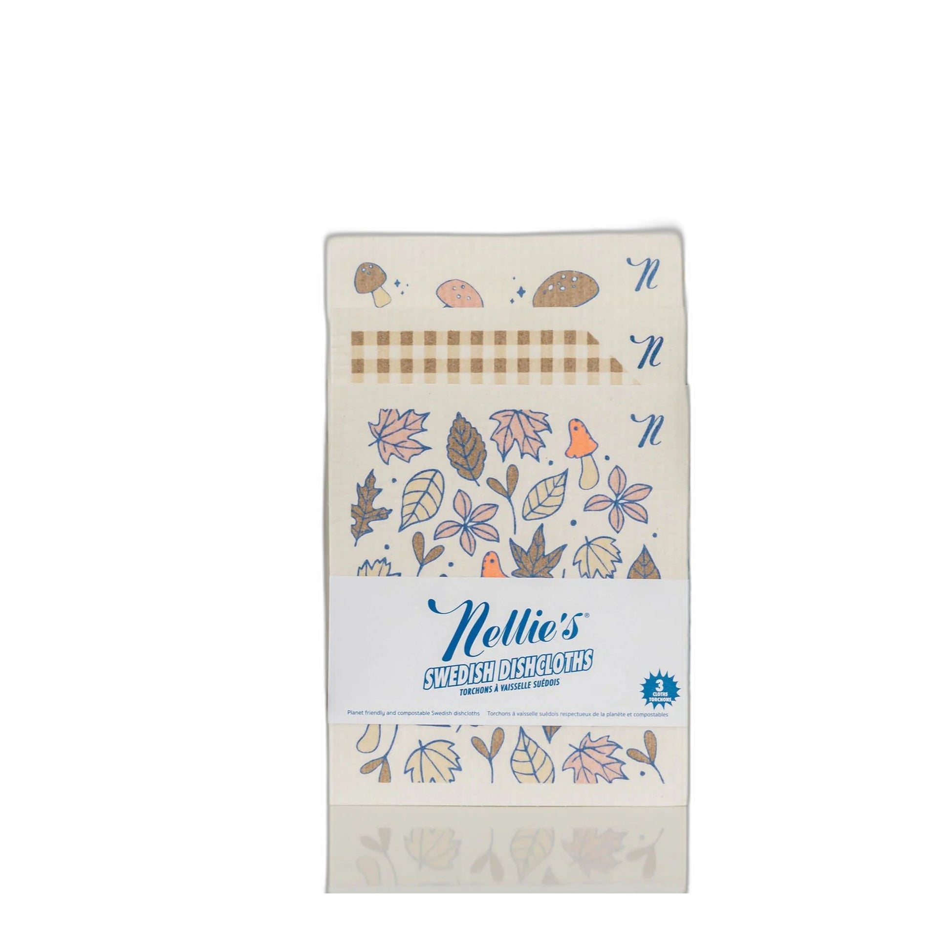 Nellie's Swedish Dish Cloths 3-Pack, Spring