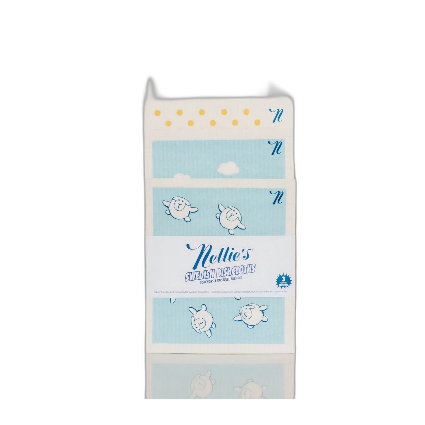 Nellie's Swedish Dish Cloths 3-Pack, Spring