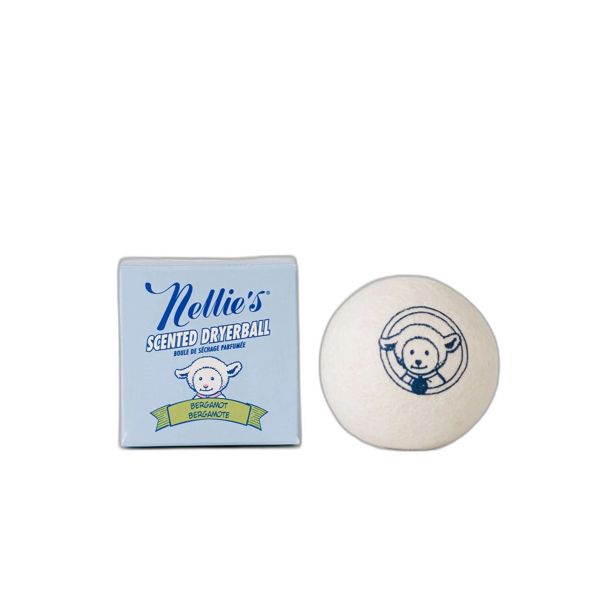 Nellie's Scented Wool Dryerball, Lavender