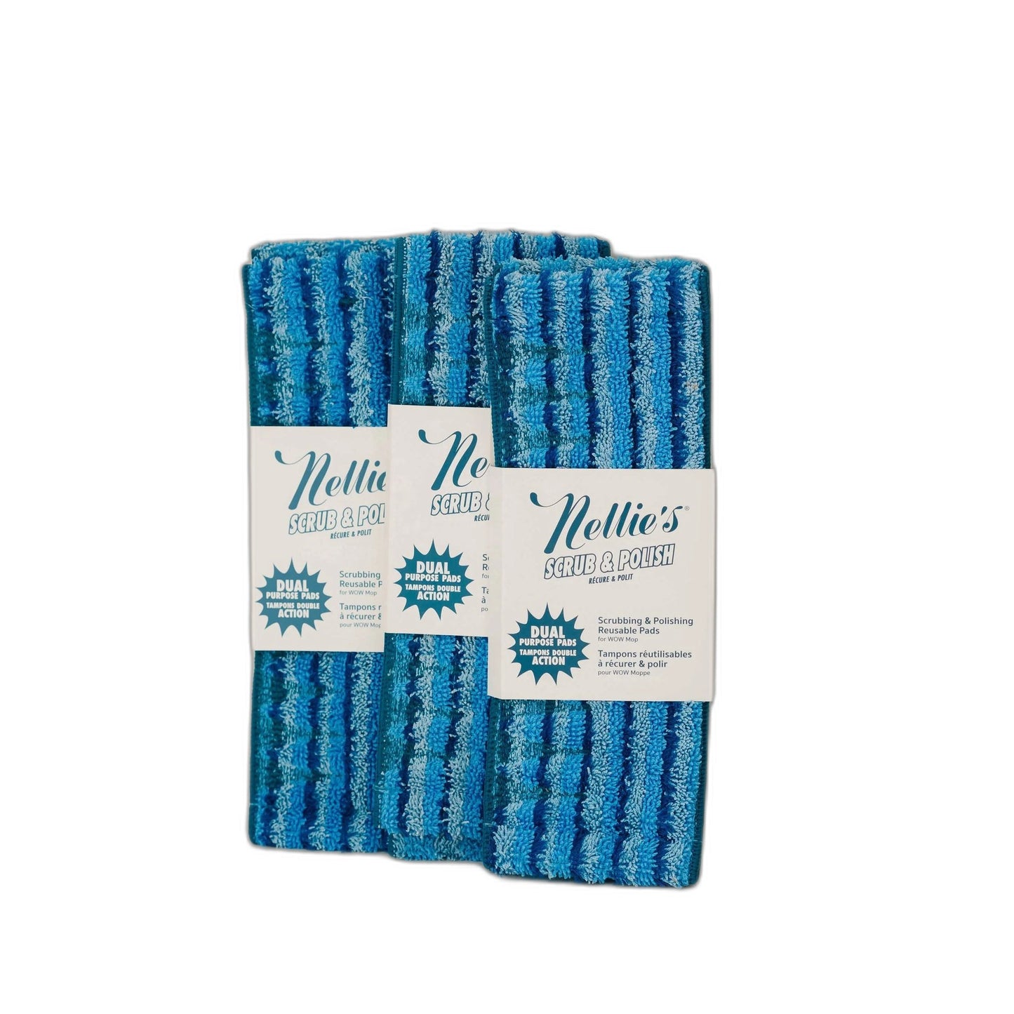 Nellie's WOW Mop Scrub & Polish Pads